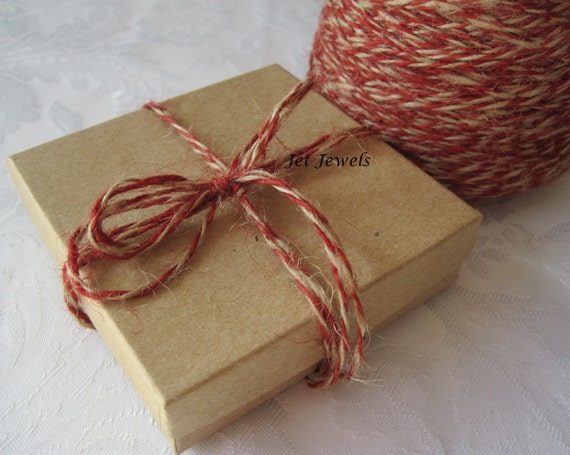 Jute Twine, Red Twine, Natural Jute, Natural Twine, Colored String