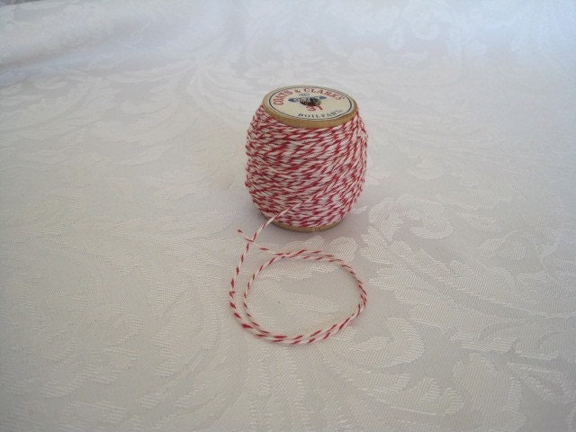 Quasimoon Red Bakers Twine Decorative Craft String (110 Yards) by PaperLanternStore