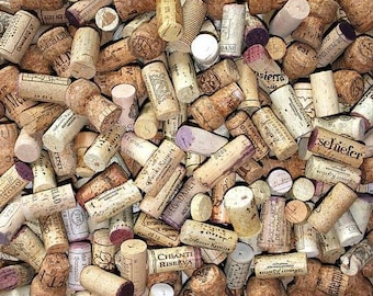 100 Wine Corks, Cork, Wine Cork, Natural Corks, Premium Recycled Used Corks, Wine Wedding, Cork Crafts, Bar Decor, Real Cork