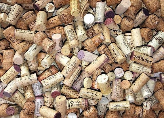 100 Wine Corks, Cork, Wine Cork, Natural Corks, Premium Recycled Used Corks, Wine Wedding, Cork Crafts, Bar Decor, Real Cork
