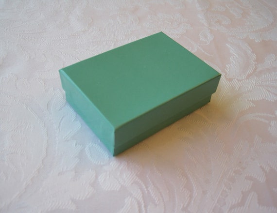 10 Gift Boxes, Small Jewelry Gift Box, Kraft Gift Box, Robins Egg