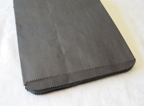 Black Paper Gift Bag 6x9