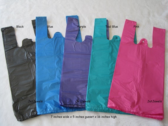 100 Plastic Bags Plastic Shopping Bag Plastic Gift Bags T -  Finland