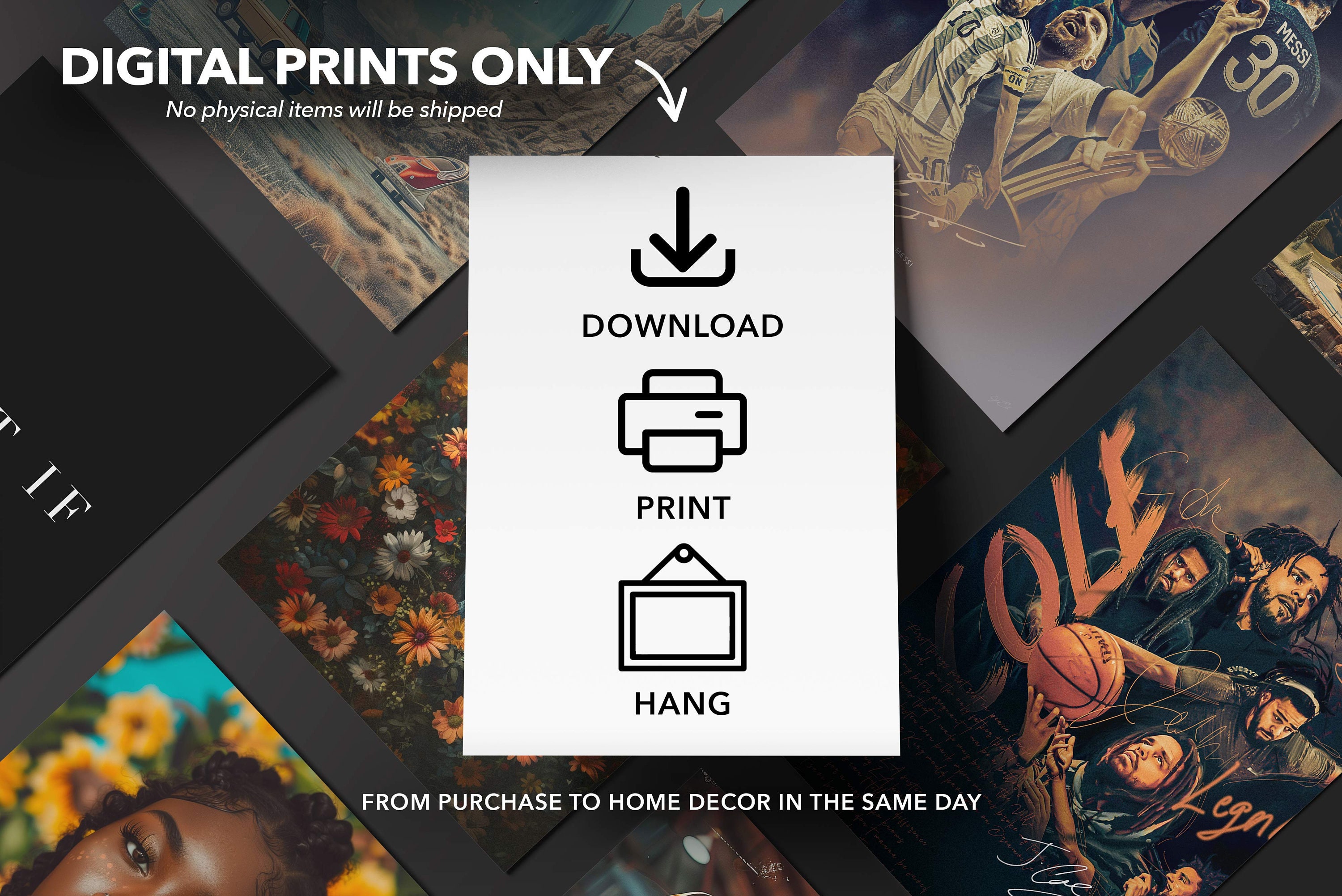 Saquon Barkley Poster, Philadelphia Eagles Wall