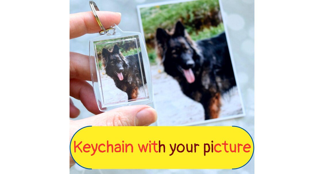 Customized Keychains. Photo Custom Keychain Photo Custom Print Personalized Photo Keychain Photo ...