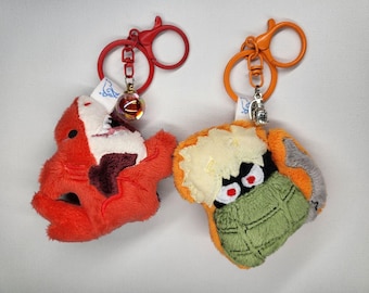 Kirishark and Dynamy Keychain Charm Plushes