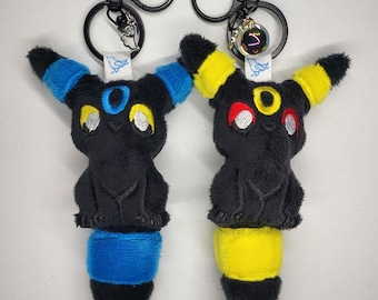Umbreon Eeveelution Keychain Charm Plush