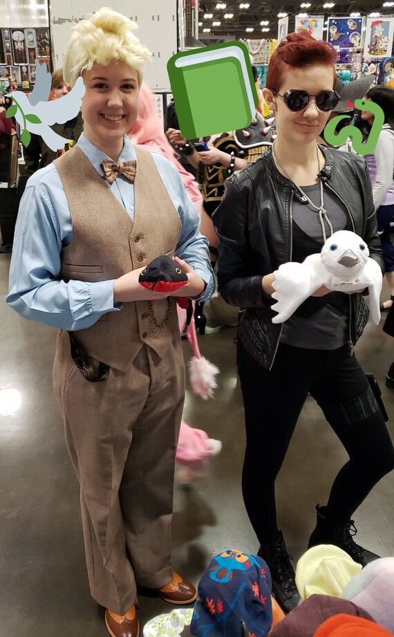 Crowley & Hombro Mascotas Omens Etsy España