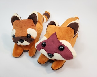 Raccoon & Red Panda Shoulder Pets