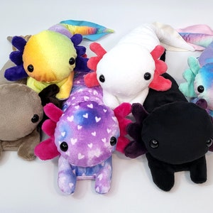 Axolotl Plush Toy Soft Stuffed Plushie Animal Axolotl Doll - Temu