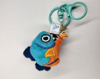 Piranha Keychain Charm Plush