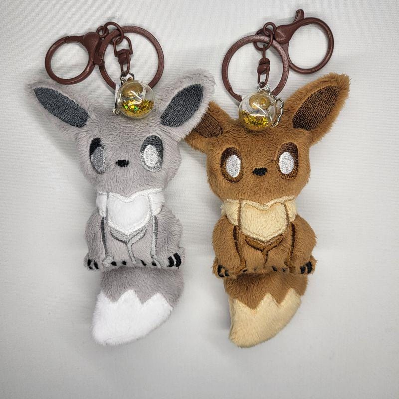 Eevee keychain plush - Etsy 日本