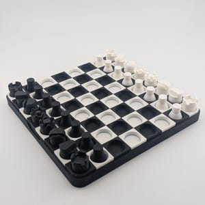Travel Chess (matte Colors) - Etsy