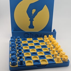 Travel Chess (Matte Colors) XL Size