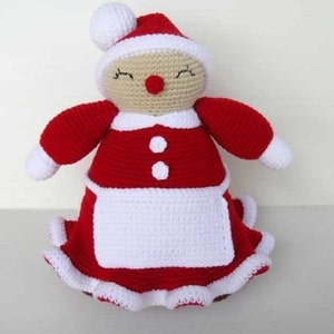 Crochet Pattern - MRS CLAUS - Toys / PDF / Christmas  (00396)