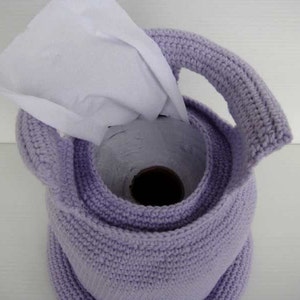 Crochet Patttern GAS CYLINDER Tissue Roll Holder PDF 00402 image 5