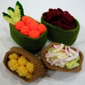 Crochet Pattern SUSHI play food / toys 00442 image 3
