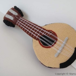 Crochet Pattern - MANDOLIN - in pdf  (00455)