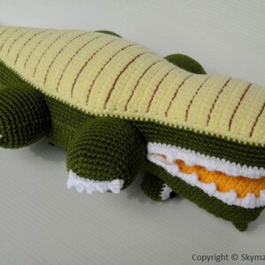 Crochet Pattern ALLIGATOR Toys / PDF 00465 image 5