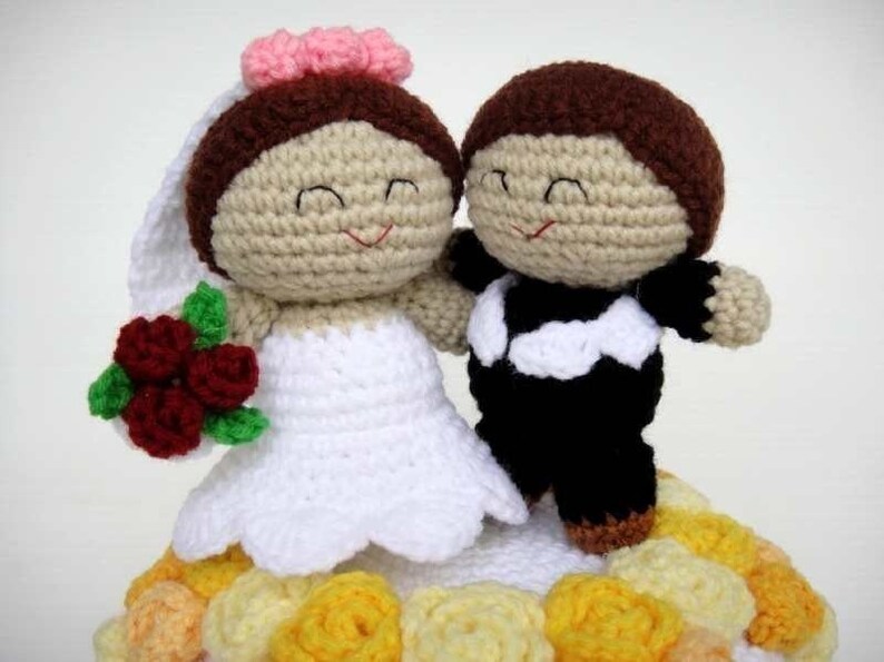 Crochet Pattern WEDDING CAKE Playfood / Toys / PDF 00375 image 2