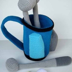 Crochet Pattern GOLF SET Toys/ Deco/ Sports PDF 00461 image 4