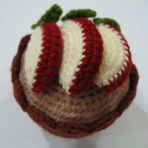 Crochet Pattern Delicious MUFFIN Play Food/Toys PDF 00445 image 5