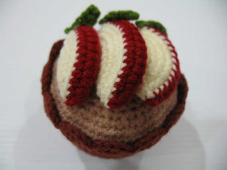 Crochet Pattern Delicious MUFFIN Play Food/Toys PDF 00445 image 5