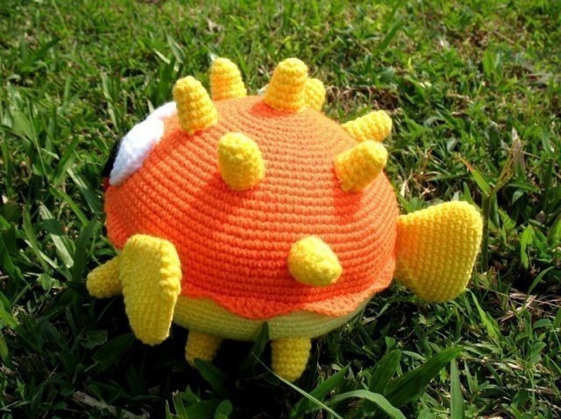 Crochet Pattern PUFF FISH Toys PDF 00391 image 3