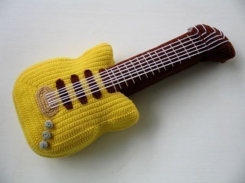 Crochet Pattern ELECTRIC GUITAR Toys PDF 00447 Etsy