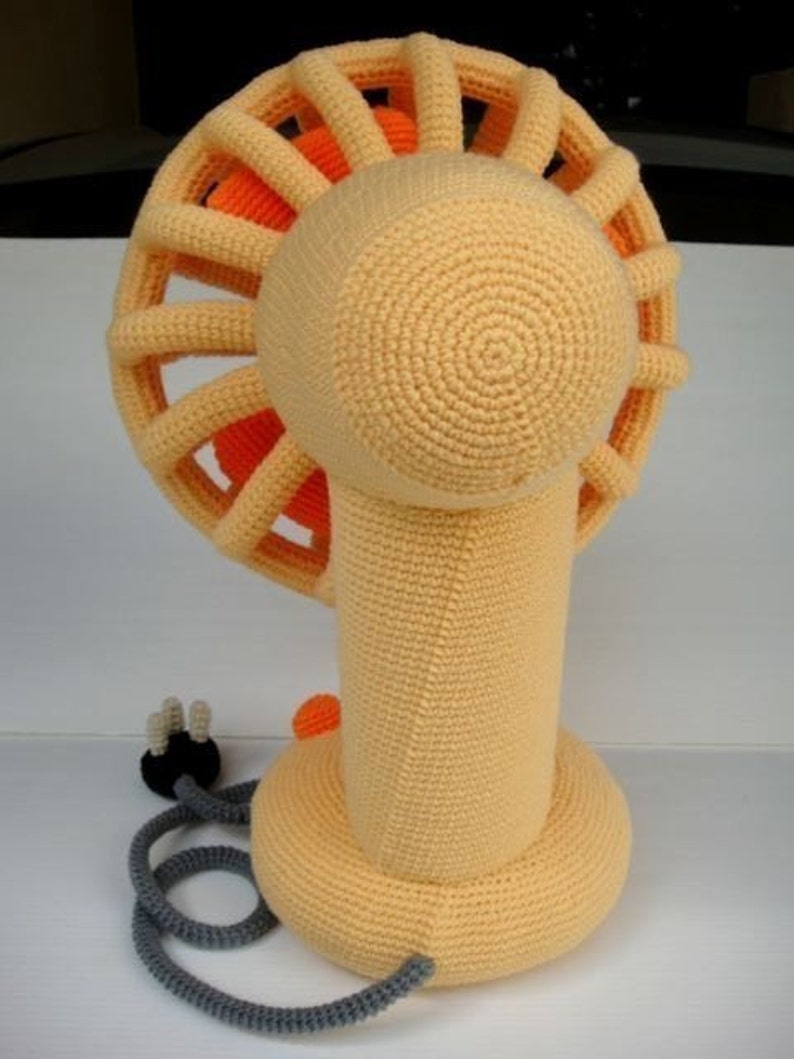 Crochet Pattern VINTAGE FAN Toys / Deco 00405 image 4