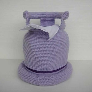 Crochet Patttern GAS CYLINDER Tissue Roll Holder PDF 00402 image 1