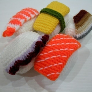 Crochet Pattern SUSHI play food / toys 00442 image 4