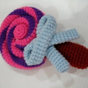 Crochet Pattern LOLLIPOPS toys/food 00348 image 4