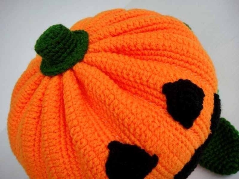 Crochet Pattern HALLOWEEN PUMPKIN Toys/ Deco/ Fruit 00356 image 5