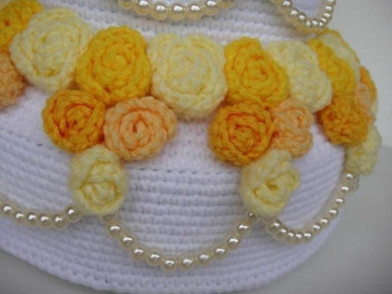 Crochet Pattern WEDDING CAKE Playfood / Toys / PDF 00375 image 4