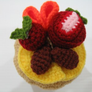 Crochet Pattern Delicious MUFFIN Play Food/Toys PDF 00445 image 2