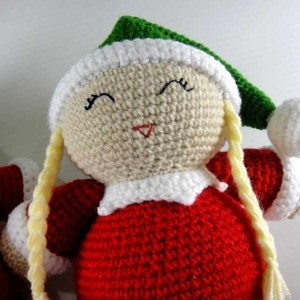 Crochet Pattern SANTA'S LITTLE HELPER Christmas / Toys / Decoration 00395 image 3