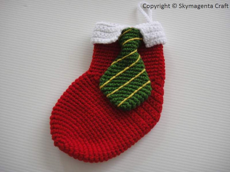 Crochet Pattern FAMILY CHRISTMAS SOCKS deco pdf 00467 image 4