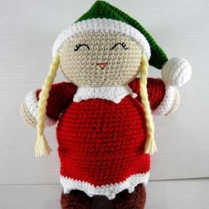 Crochet Pattern SANTA'S LITTLE HELPER Christmas / Toys / Decoration 00395 image 4