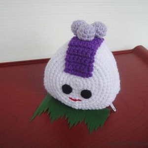 Crochet Pattern ONIGIRI purse 2 PDF 00352 image 5