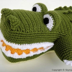 Crochet Pattern ALLIGATOR Toys / PDF 00465 image 2