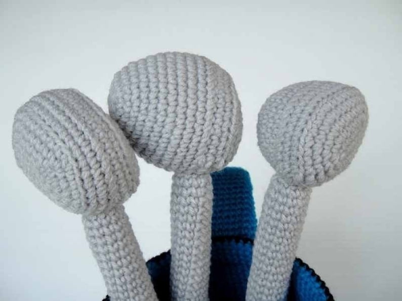 Crochet Pattern GOLF SET Toys/ Deco/ Sports PDF 00461 image 5