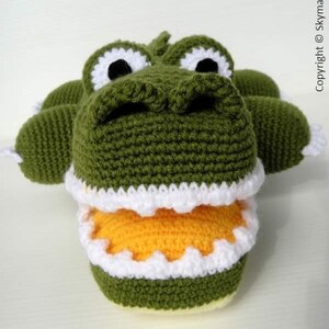 Crochet Pattern ALLIGATOR Toys / PDF 00465 image 3