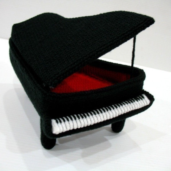 Patron au crochet - PIANO - NOUVEAUTÉ - Jouets - PDF (00411)