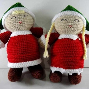 Crochet Pattern SANTA'S LITTLE HELPER Christmas / Toys / Decoration 00395 image 1