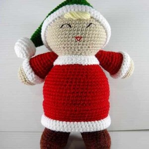 Crochet Pattern SANTA'S LITTLE HELPER Christmas / Toys / Decoration 00395 image 5