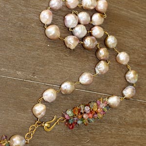 Pearls and Gemstone Necklace