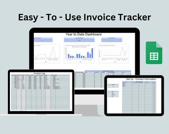 Small Business Invoice Tracker: Google Sheets Template (PDF Download)
