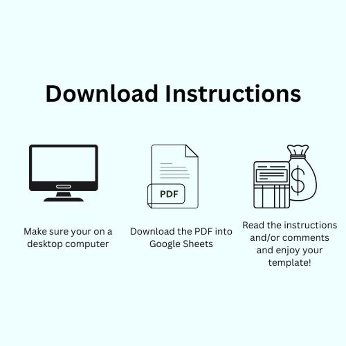 Invoice Tracker Google Sheets Template: Editable Spreadsheet (PDF ...