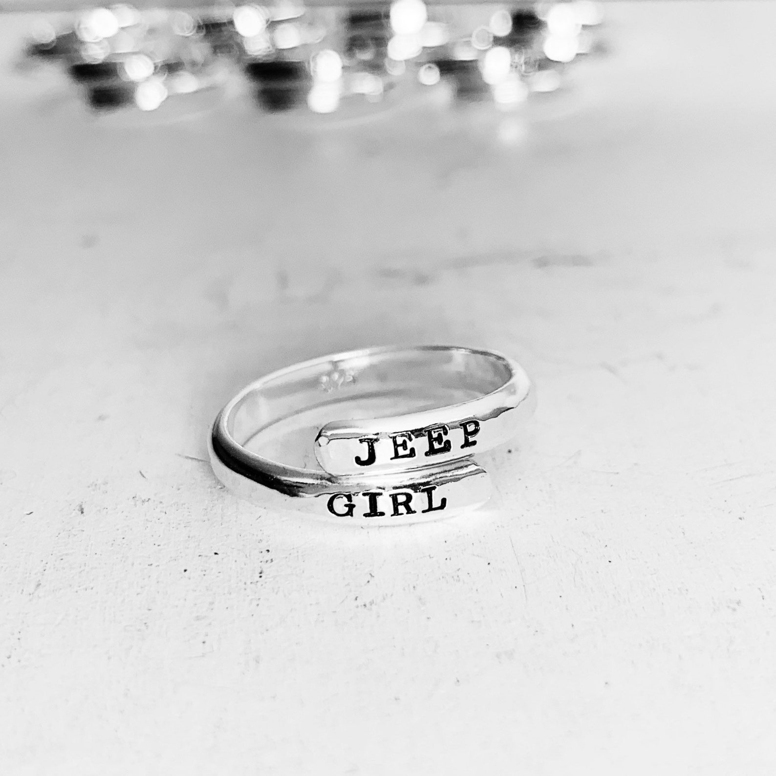Jeep Grill Ring Sterling Silver Adjustable Ring Jeep Etsy